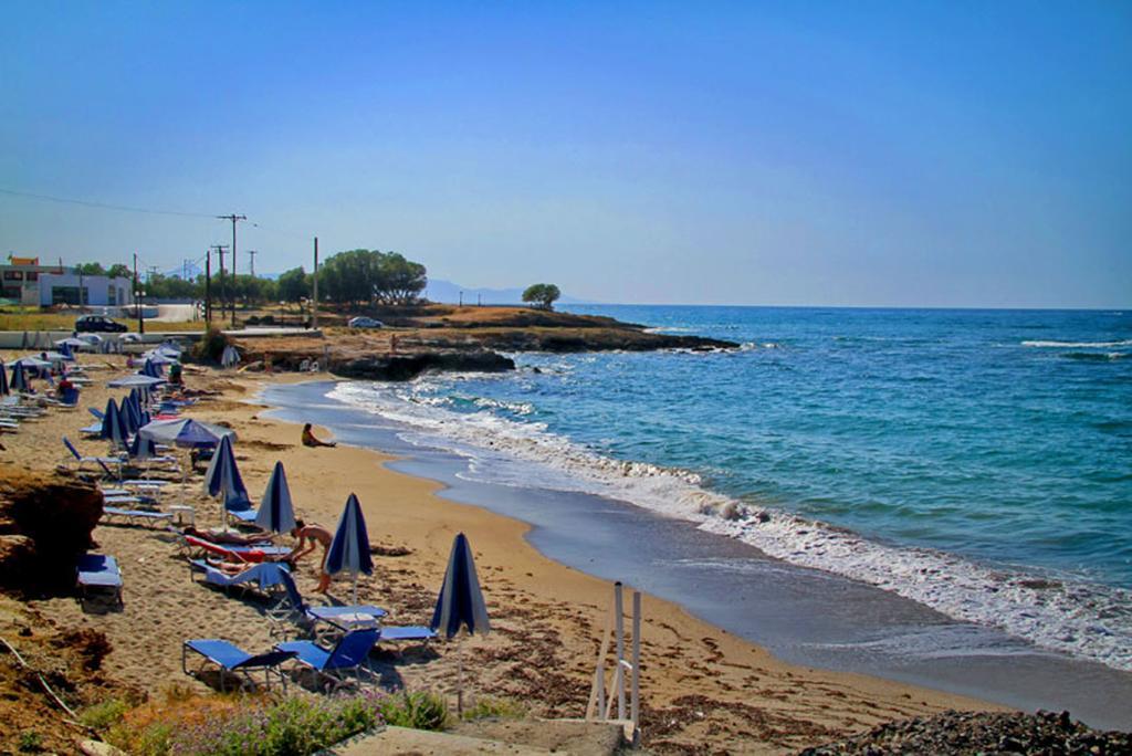Sea View Beachfront Villa Peri Gouves Room photo
