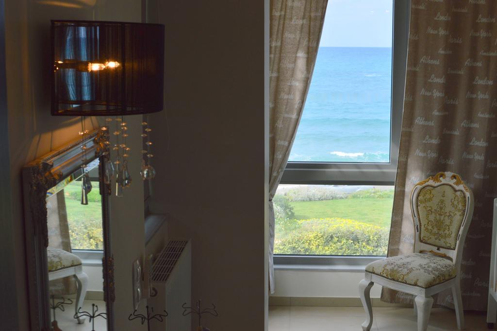 Sea View Beachfront Villa Peri Gouves Exterior photo